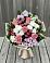 Букет цветов из: Альстромерии, Гвоздики, Розы и Хризантемы в Сельцо Ленинградская область