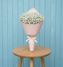 Букет цветов из:  Гипсофила в Сельцо Ленинградская область