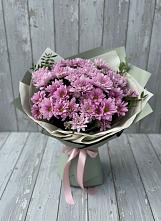 Букет цветов из:  Хризантемы в Сельцо Ленинградская область