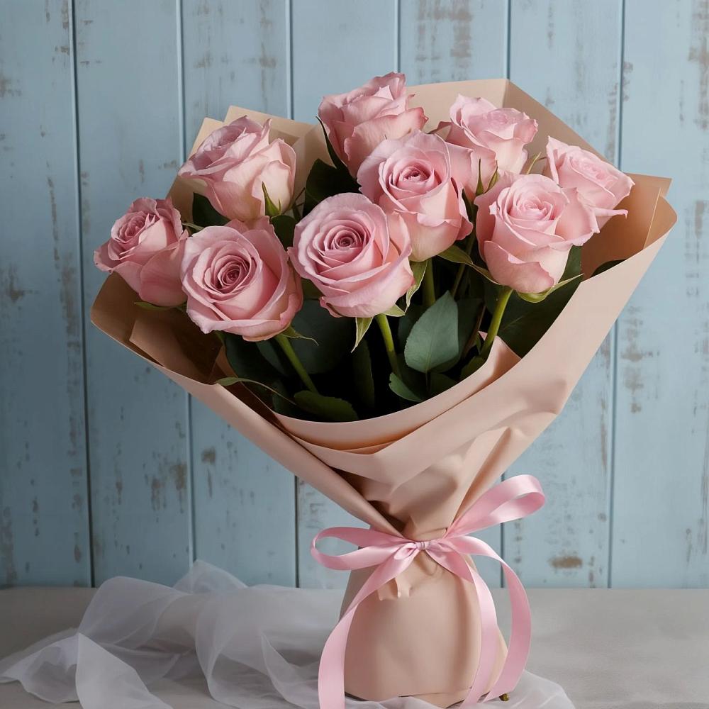 Букет цветов из: Розы в Сельцо Ленинградская область