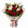 Букет цветов из: Лилии и Розы в Сельцо Ленинградская область