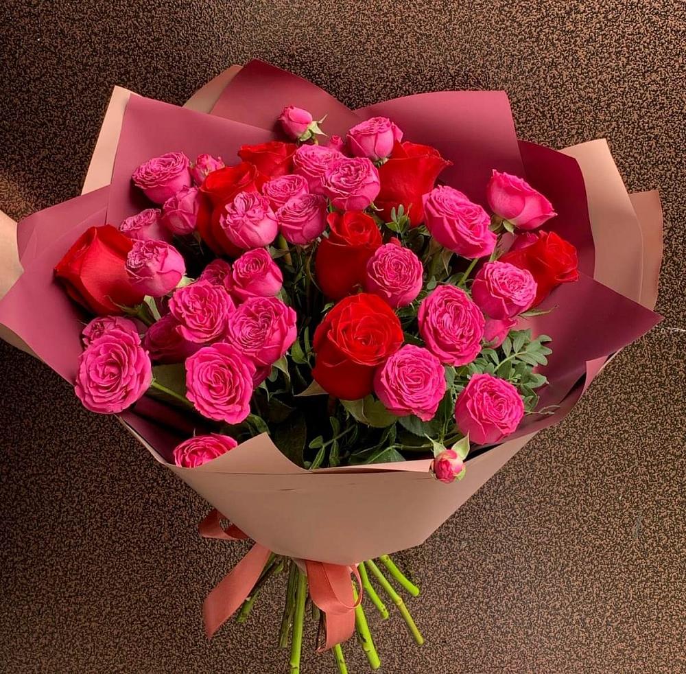 Букет В объятьях нежности в Сельцо Ленинградская область