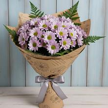 Букет цветов из:  Хризантемы в Сельцо Ленинградская область