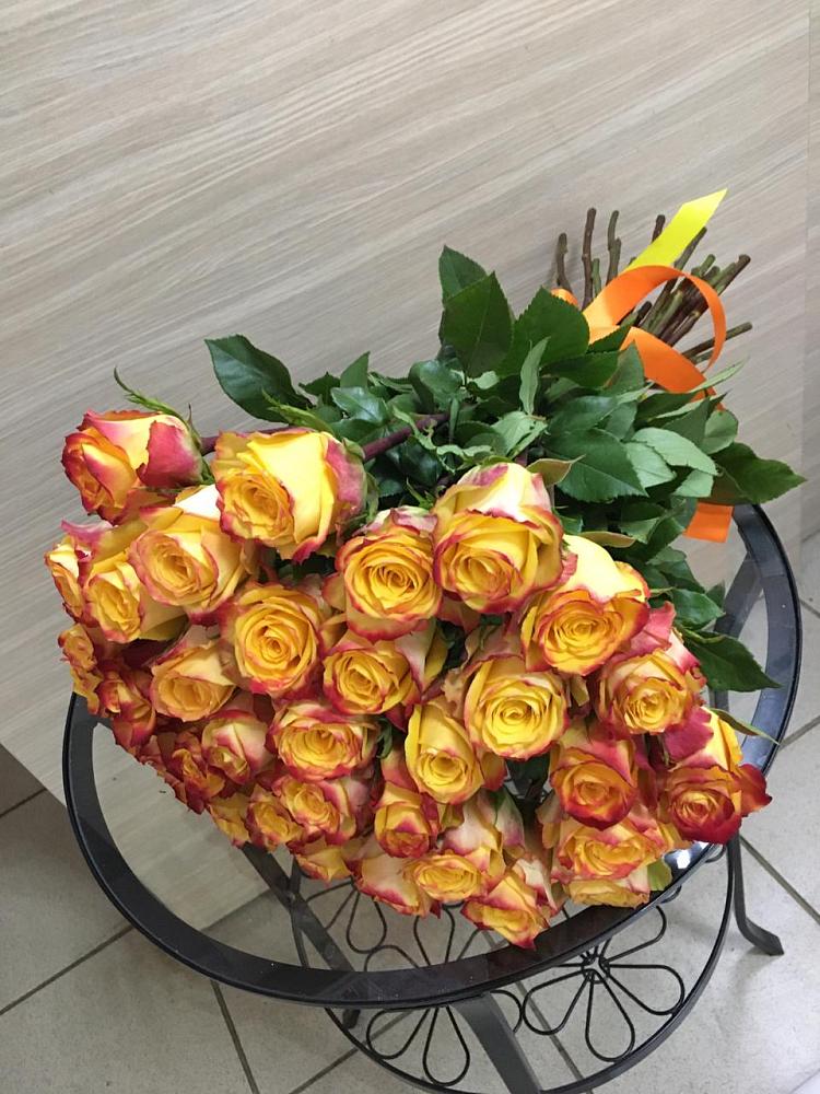 Букет Желтые розы в Сельцо Ленинградская область