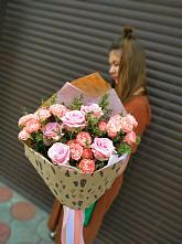 Букет цветов из:  Розы #REPLACE_PRED# Сельцо Ленинградская область