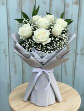 Букет цветов из:  Розы #REPLACE_PRED# Сельцо Ленинградская область