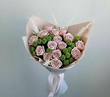 Букет цветов из:  Розы и Хризантемы #REPLACE_PRED# Сельцо Ленинградская область