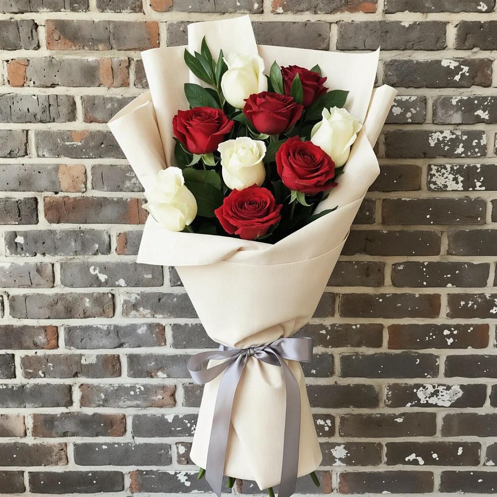 Букет цветов из: Розы в Сельцо Ленинградская область