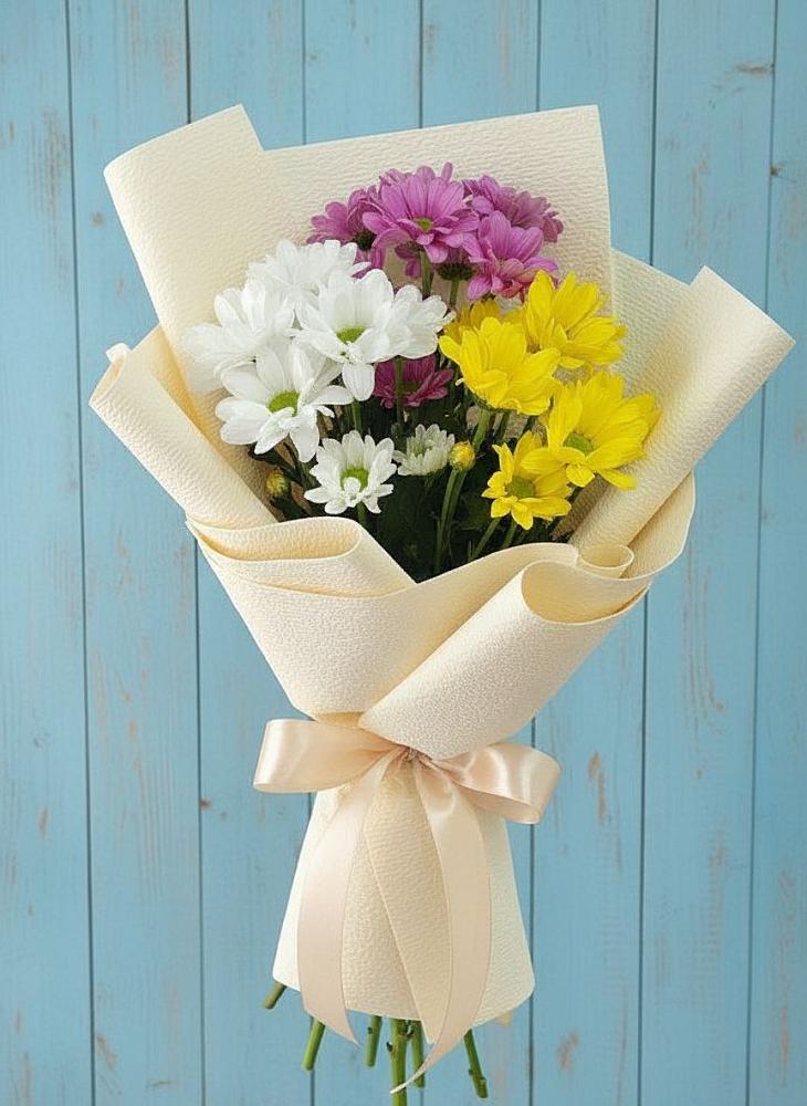 Букет цветов из: Хризантемы в Сельцо Ленинградская область