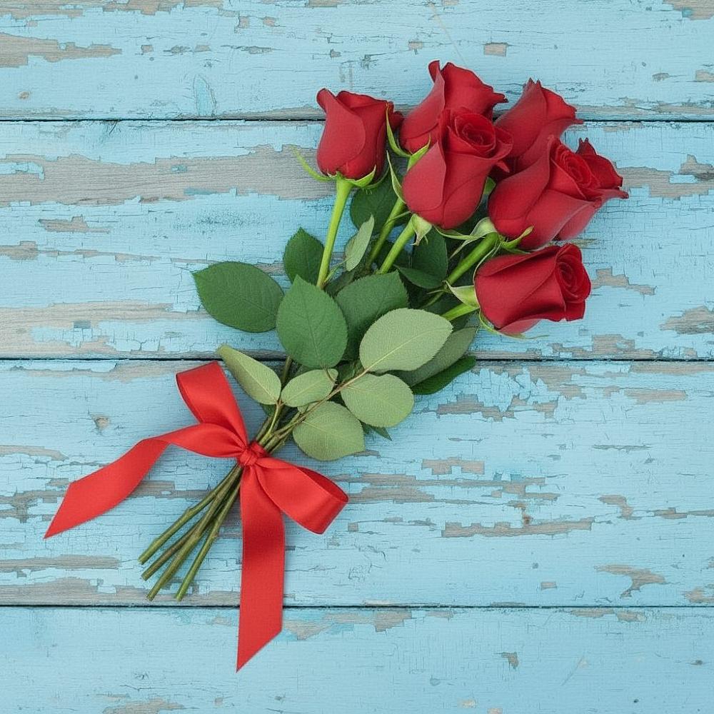 Букет Красные розы в Сельцо Ленинградская область
