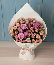 Букет цветов из:  Розы в Сельцо Ленинградская область