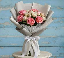 Букет цветов из:  Розы в Сельцо Ленинградская область