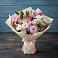Букет цветов из: Хризантемы, Альстромерии и Розы в Сельцо Ленинградская область